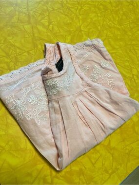 Embroidered Calvin Klein Baby Girl’s Sundress
